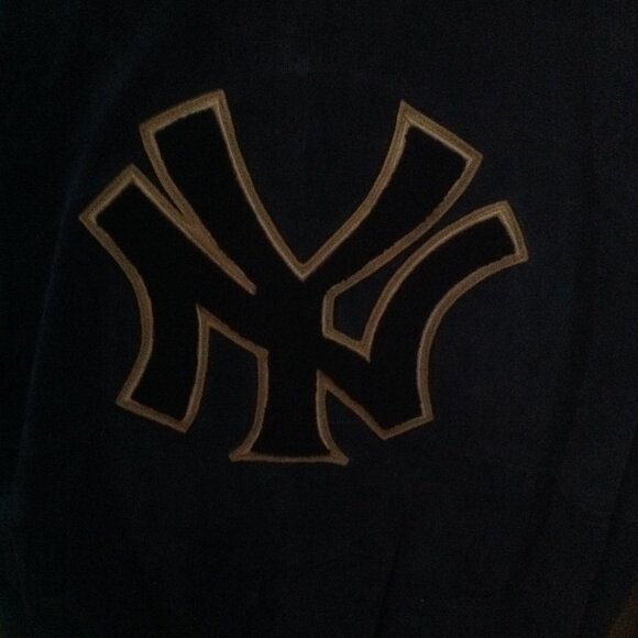 Yankees Men Authentic Large Leather & Suede Team Coat - Never Worn - Picture 8 of 8